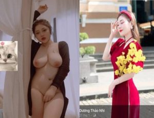 Dương Thảo Nhi lên mạng khoe cặp ngực căng mọng