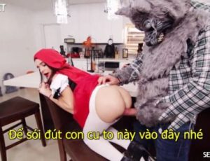 Cô bé quàng khăn đỏ bị sói địt nát bướm