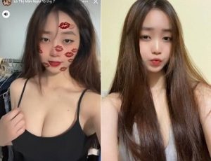 Lò Thị Mẫn Nghi tiktoker 200k khoe bướm xinh nhiều nước